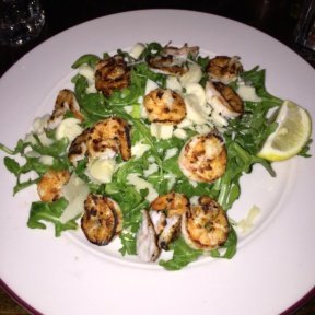 Gluten-free shrimp salad from Via Emilia